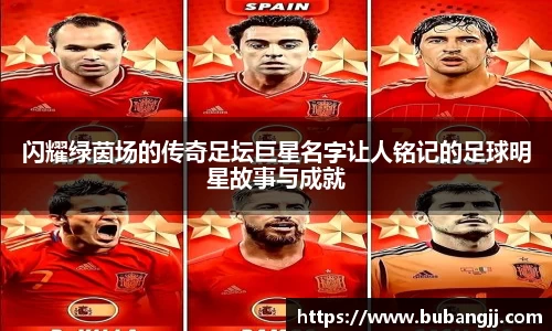 闪耀绿茵场的传奇足坛巨星名字让人铭记的足球明星故事与成就